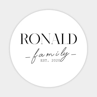 Ronald Family EST. 2020, Surname, Ronald Magnet